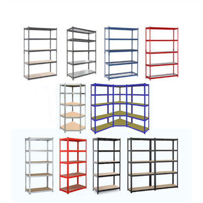 5 Equipamentos de prateleiras de nível Equipamentos de prateleiras de metal ajustáveis Multipurpose sem parafusos 180x90x40CM