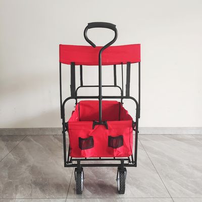 Carrinho de passeio ao ar livre com telhado para crianças