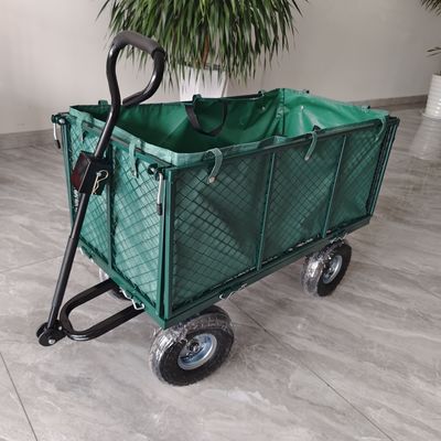 Rede de aço pesada Carrinho utilitário Carrinho de rodas Carrinho de aço 4.10/3.50-4 Rodas