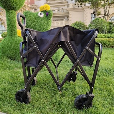 Trolley de carro de aço dobrável com rodas de PVC de 5 polegadas