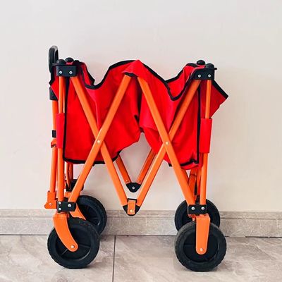 Estilo Simples Dobragem Quatro-Way Carrinho de acampamento Processamento Personalizado Portátil Portátil Pequeno Carrinho