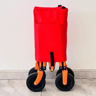 Estilo Simples Dobragem Quatro-Way Carrinho de acampamento Processamento Personalizado Portátil Portátil Pequeno Carrinho