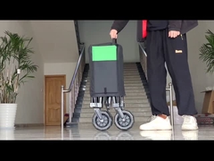 4 dobradura personalizada do trole do plutônio rodas em quatro sentidos para o multi carrinho de mão da finalidade
