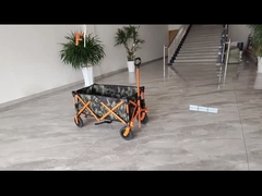 O carro dobrável prático do vagão de 4 maneiras com O deu forma ao pano resistente do punho 600D Oxford