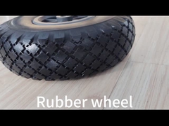 10 roda pneumática do pneu de borracha da polegada 3.00-4 para o trole Dolly Pneumatic Wheels do caminhão de mão